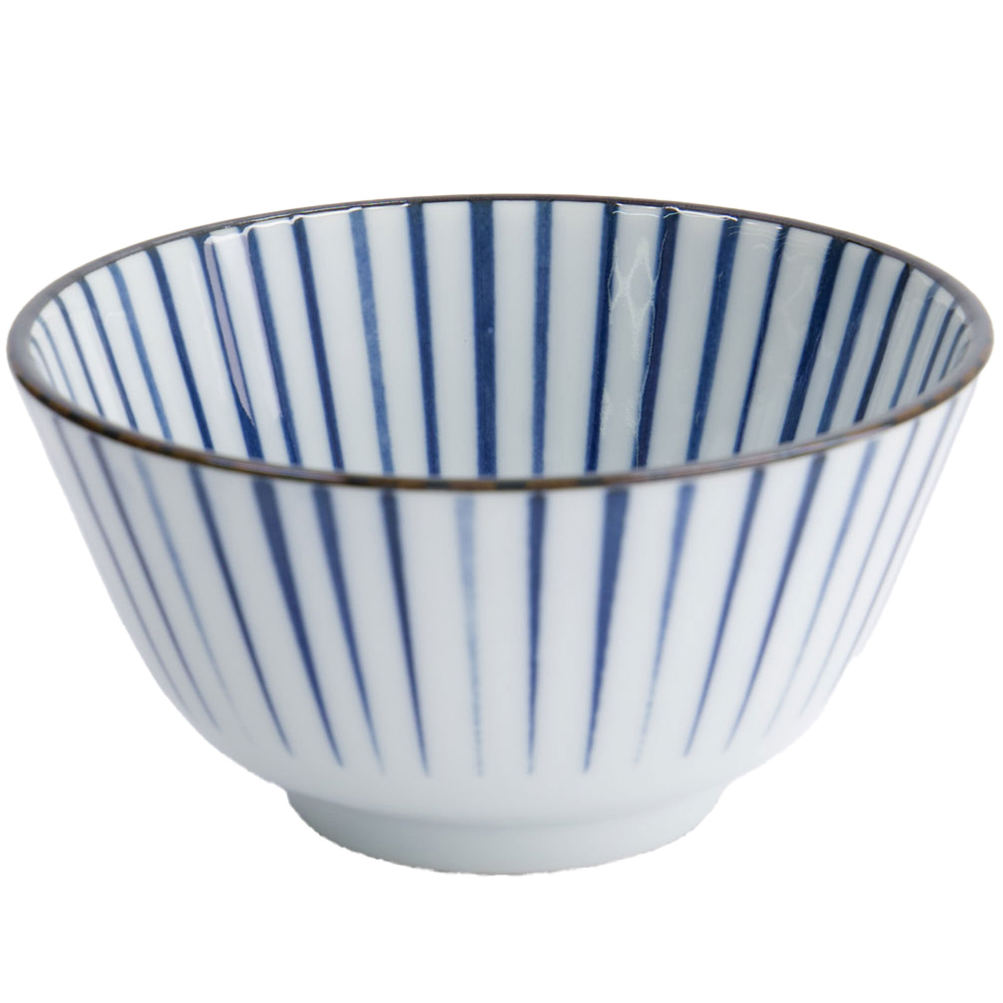 Tokyo Design Studio Natsu Tokusa skål 350 ml, blå/hvid