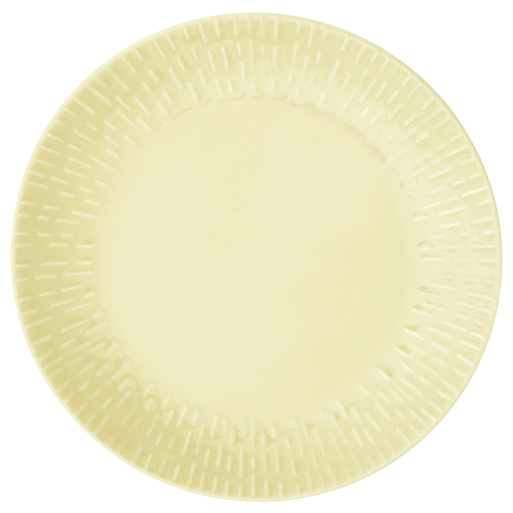 Aida Confetti tallerken 24 cm, lemon