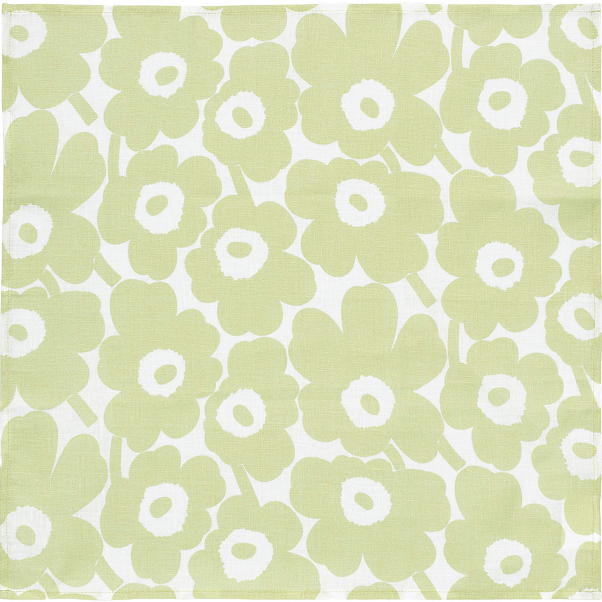 Marimekko Mini Unikko serviet, pære/hvid
