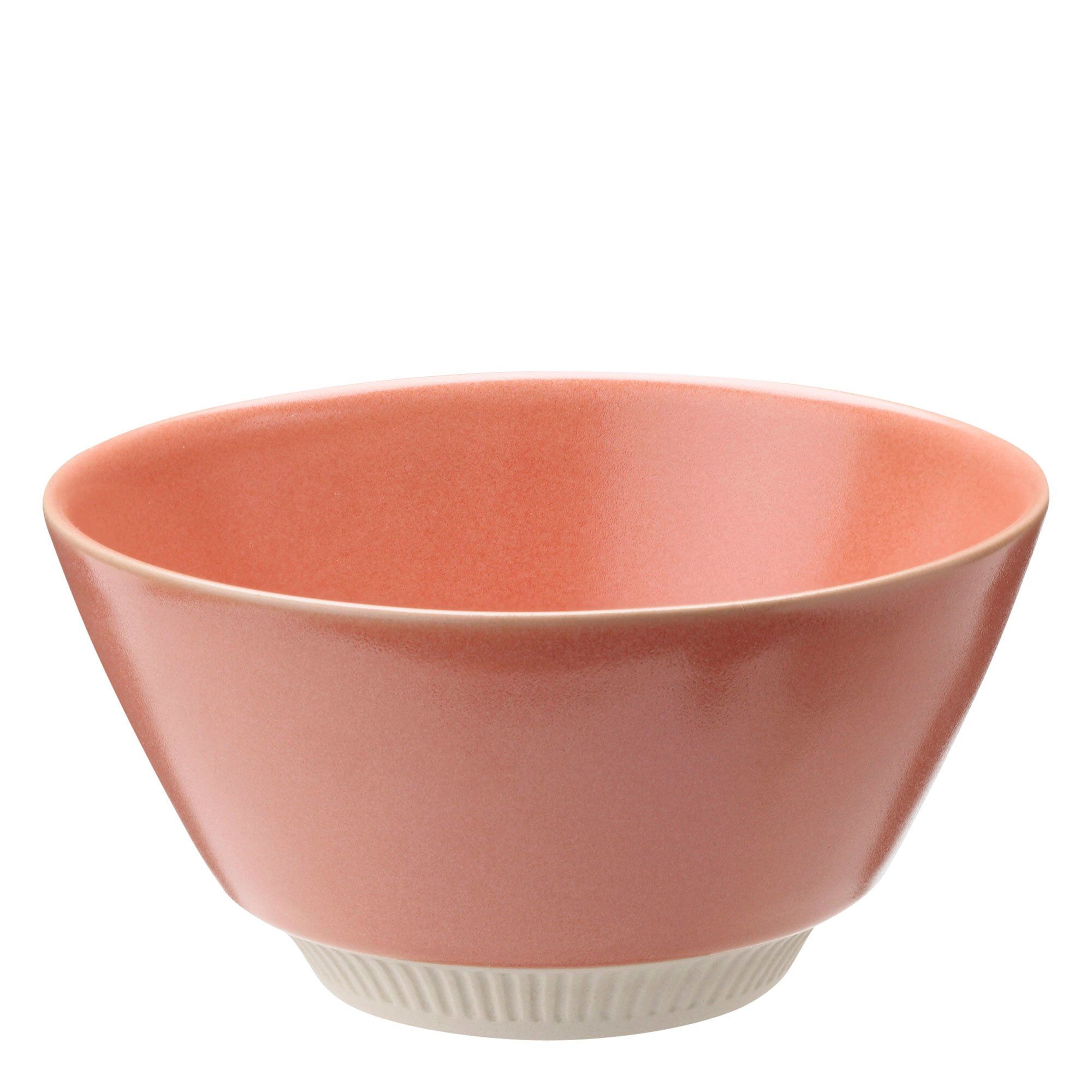 Knabstrup Colorit skål 14 cm, coral