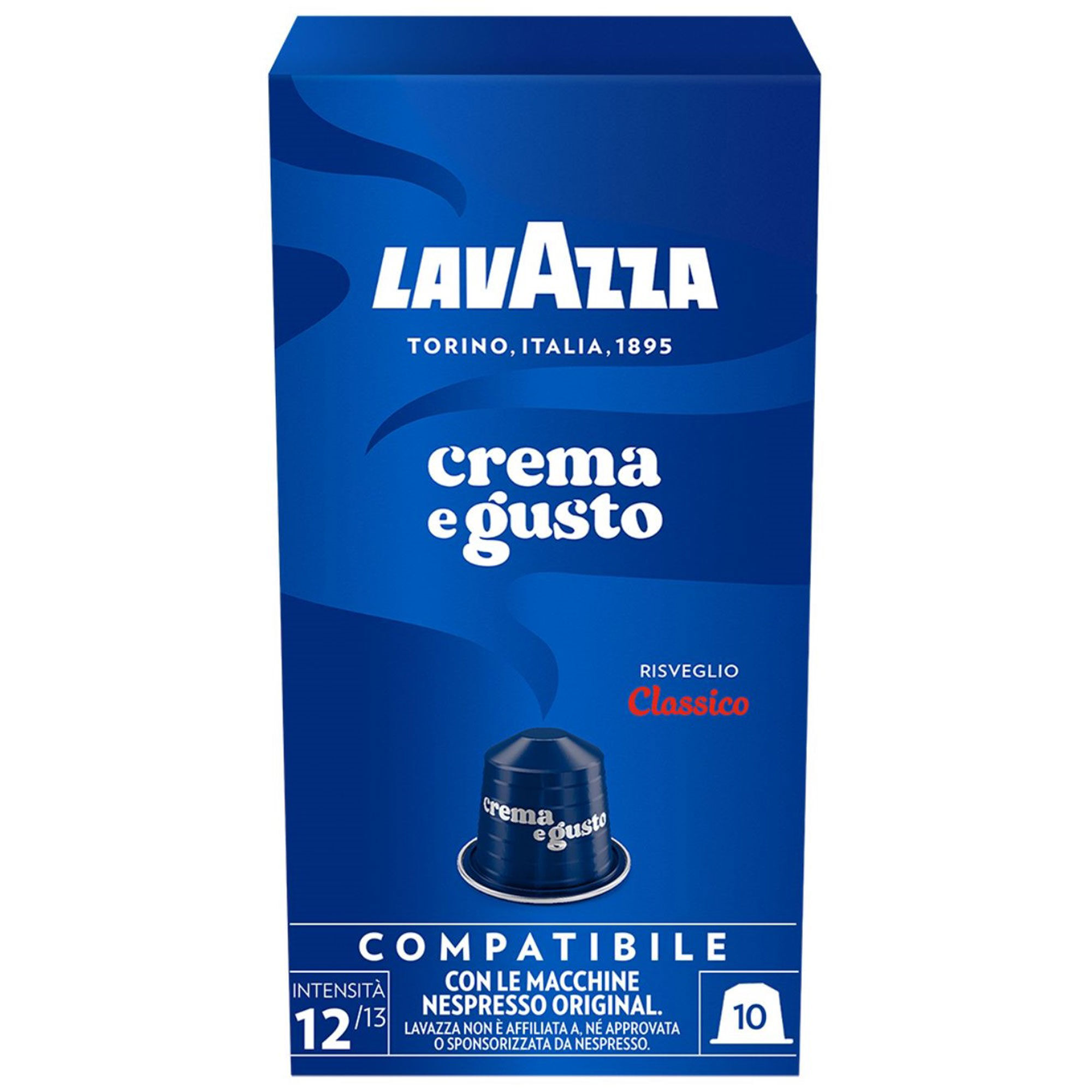 Lavazza Crema e Gusto Classico kaffekapsler, 10 stk