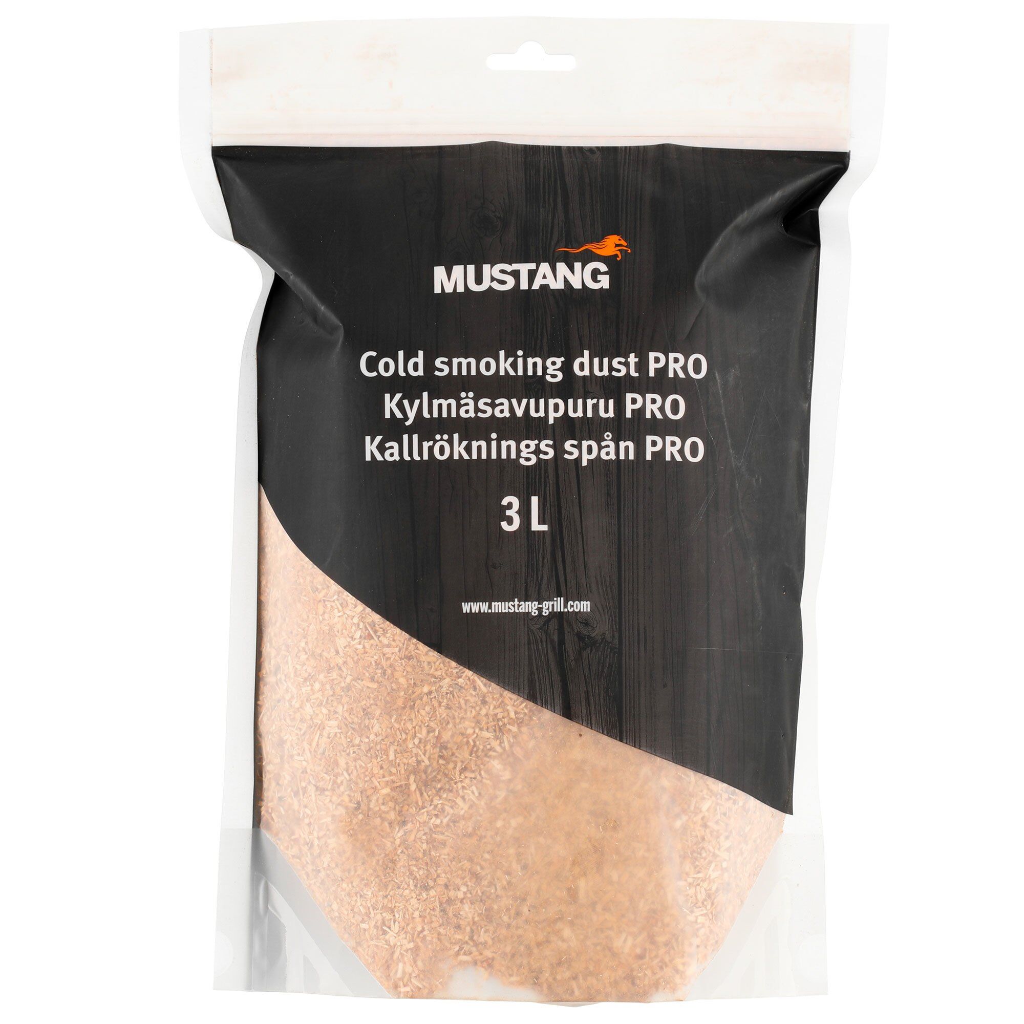 Mustang Pro røgsmuld elletræ 3 liter