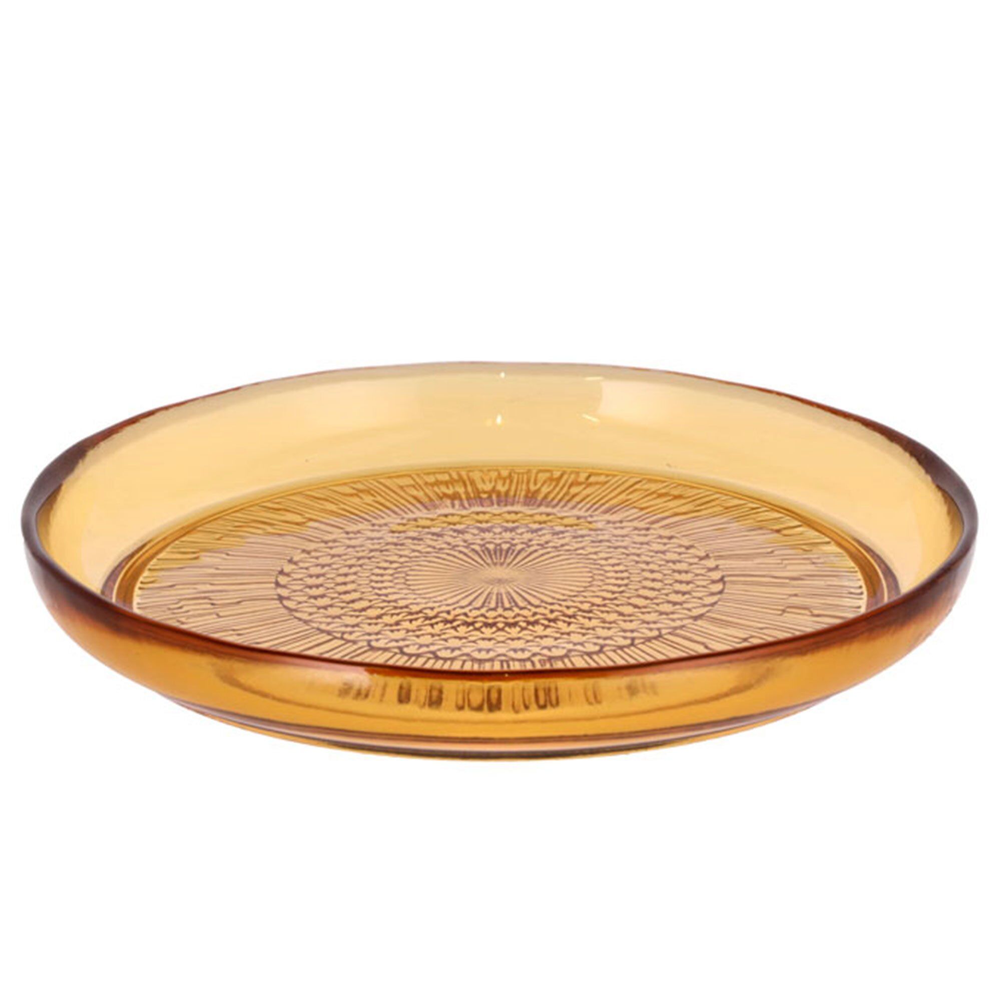 Bitz Kusintha Glastallerken Ø18 cm, rav