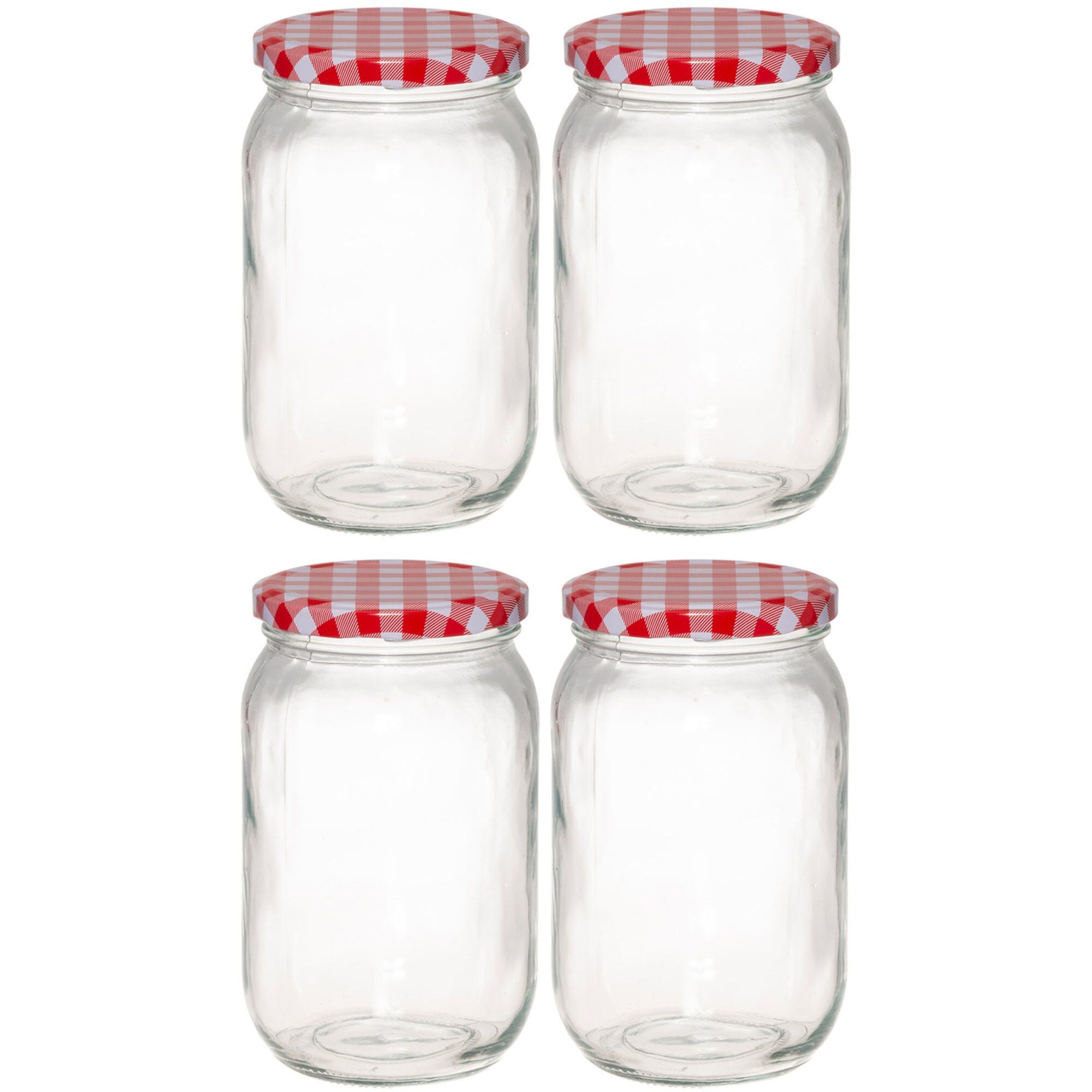 Marjukka Syltetøjsglas 720 ml 4-pak