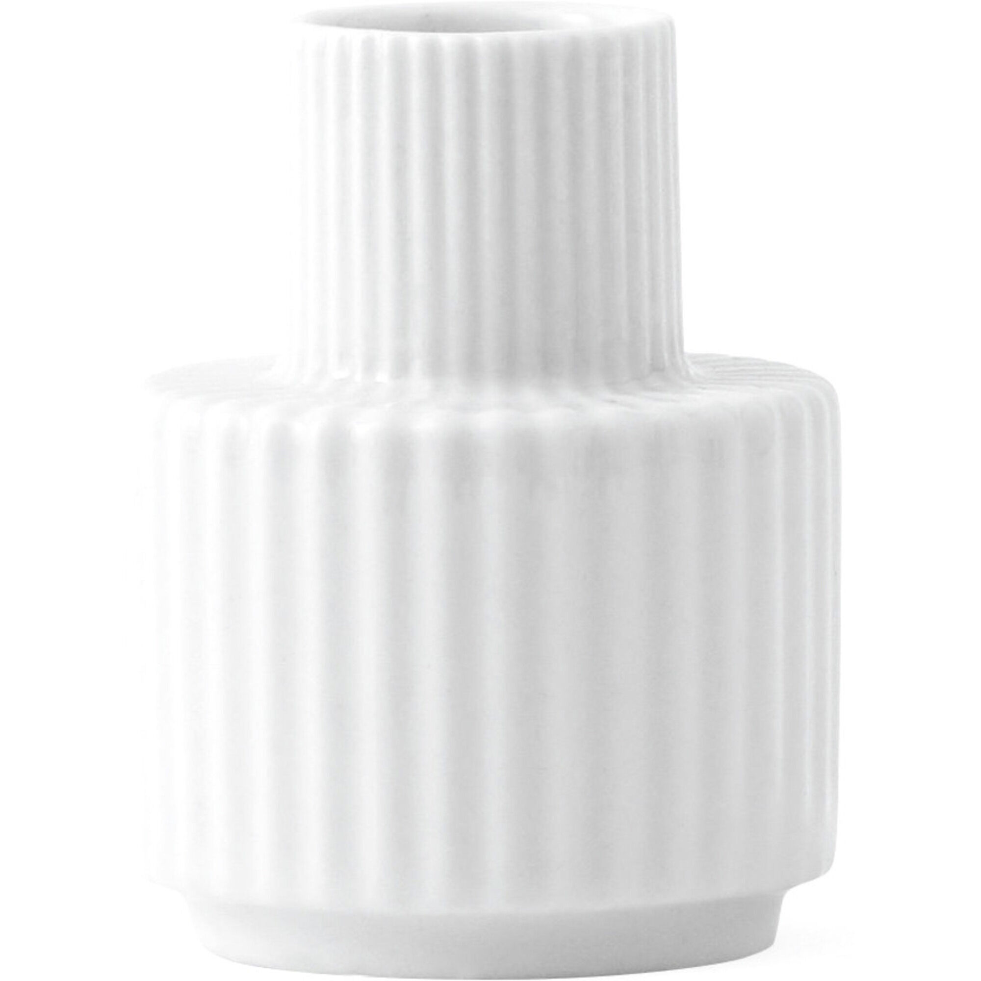 Lyngby porcelæn Kronelysestage, H 7 cm.