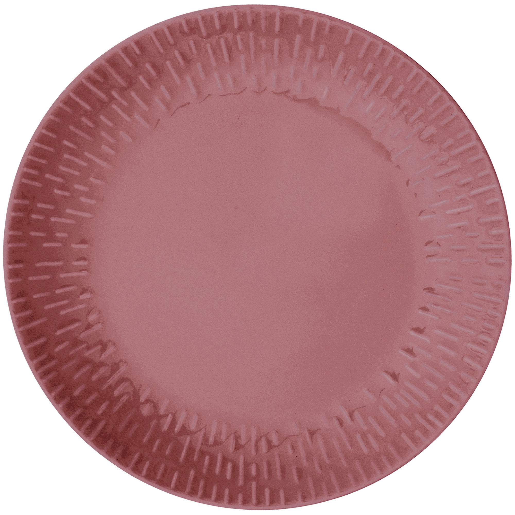Aida Confetti tallerken 24 cm, bordeaux