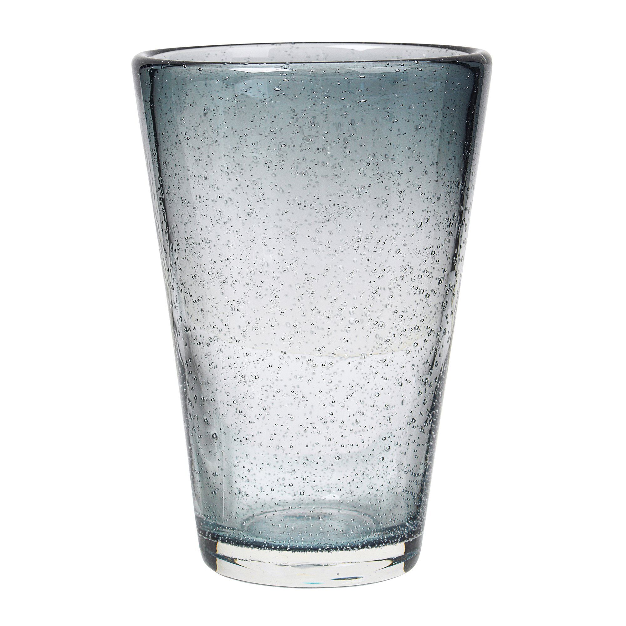 Broste Bubble højt glas 45 cl, grå