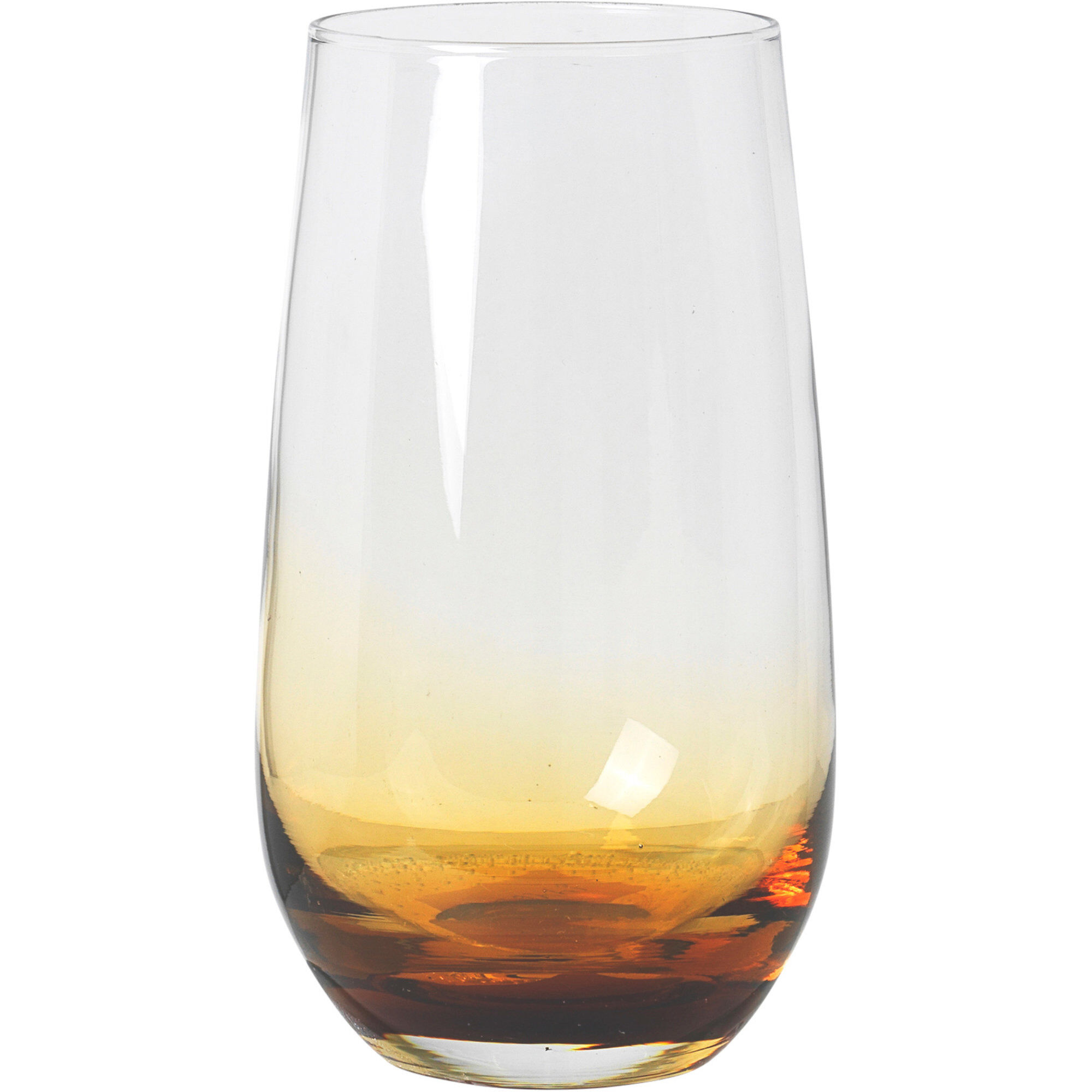 Broste 55 cl. Amber mundblæst drikkeglas