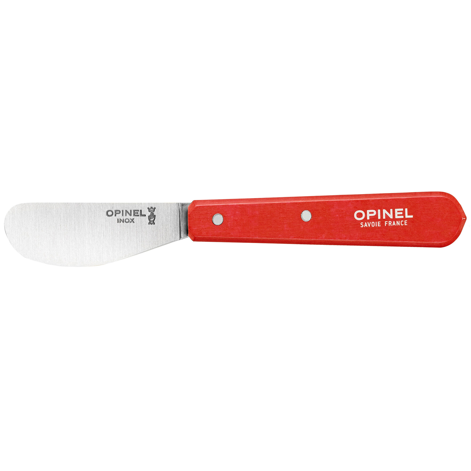 Opinel N117 smørkniv, rød