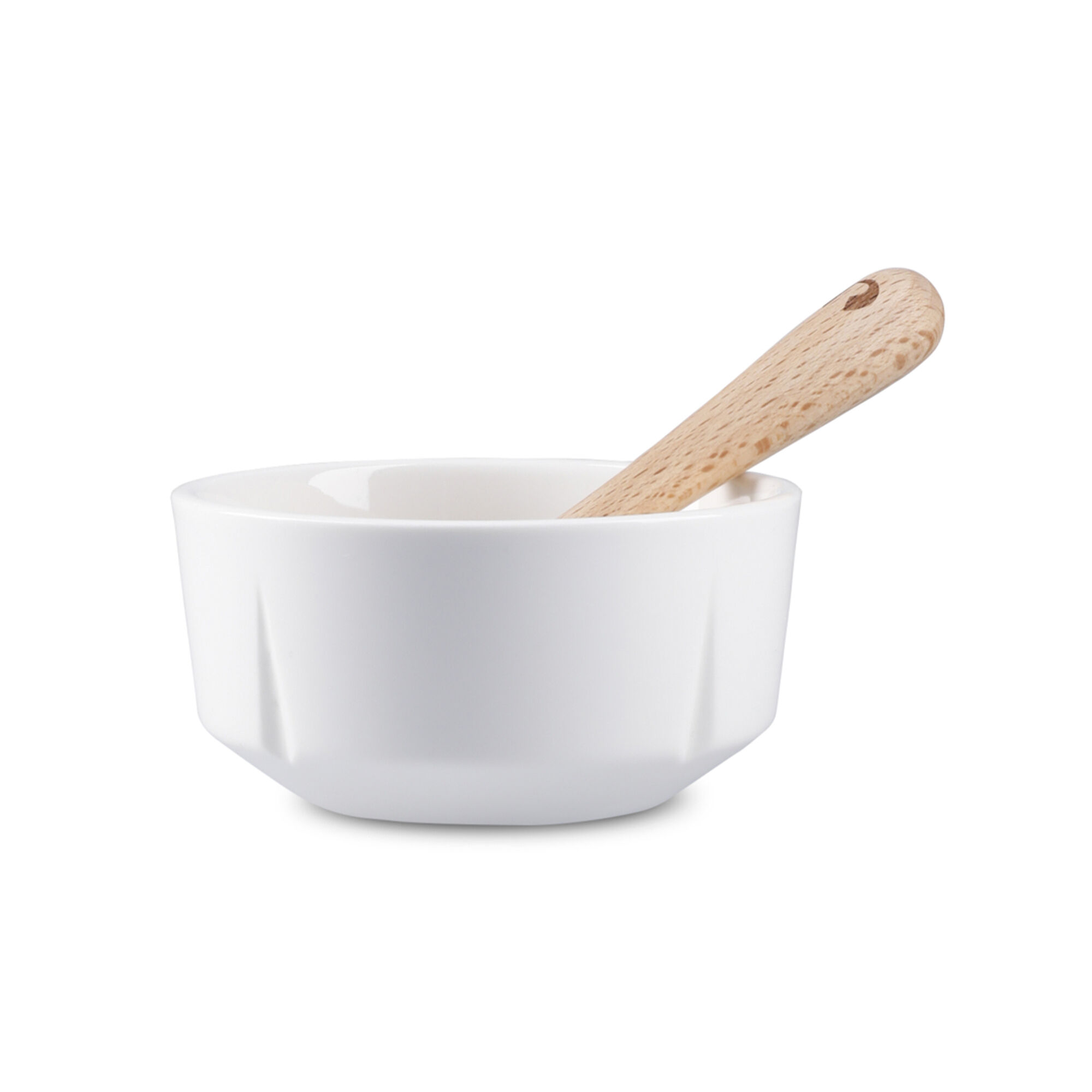 Rosendahl Grand Cru snackskål med ske Ø9 cm, hvid