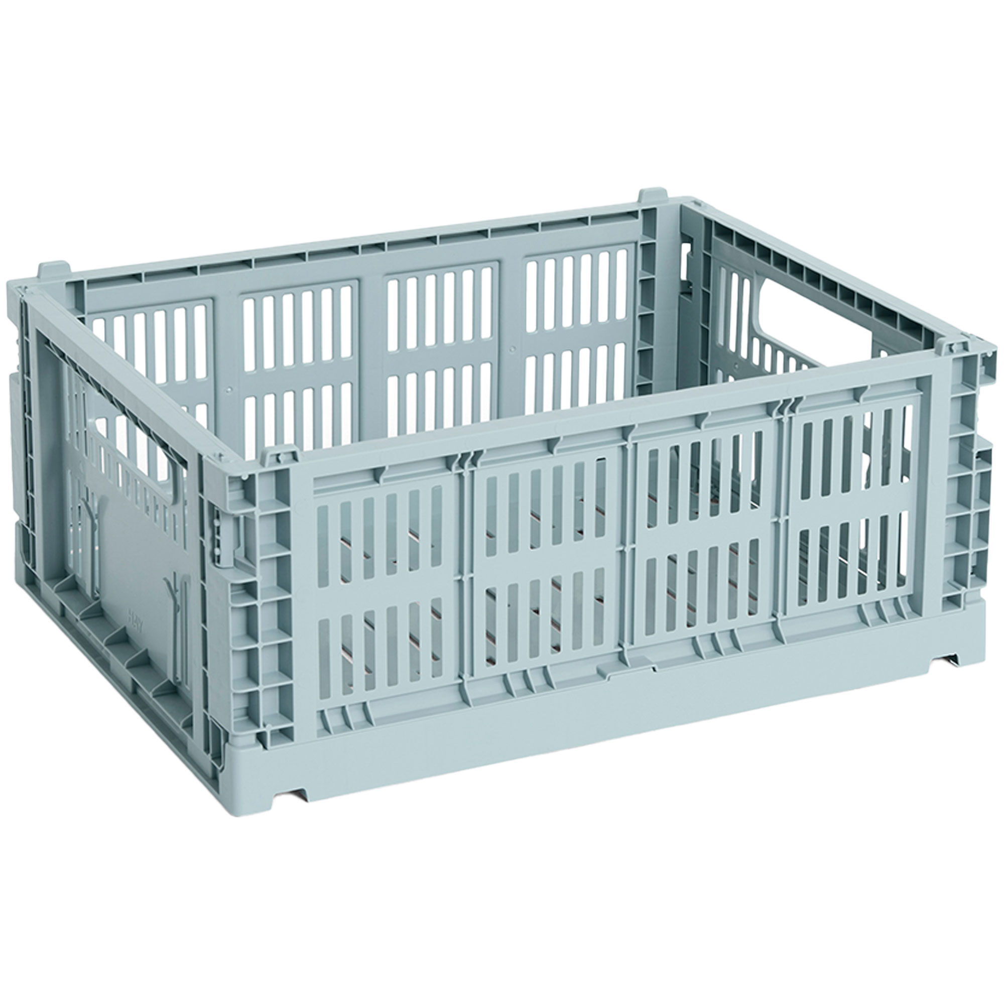 HAY Colour Crate Medium Opbevaringskasse, dusty blue