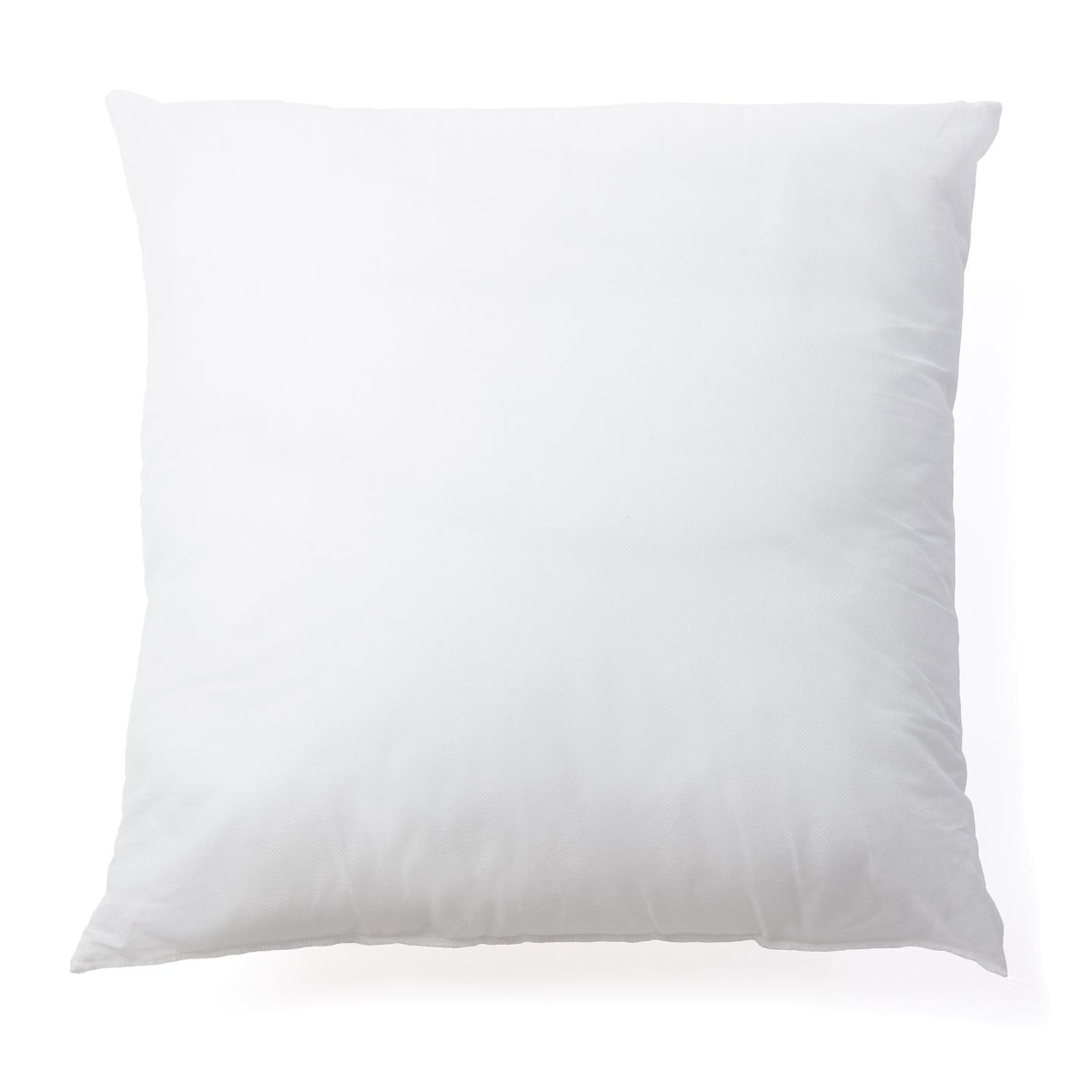 KAVE HOME Fluff fyldpude - hvid stof i genbrugsfibre og polyesterfiber (60x60)