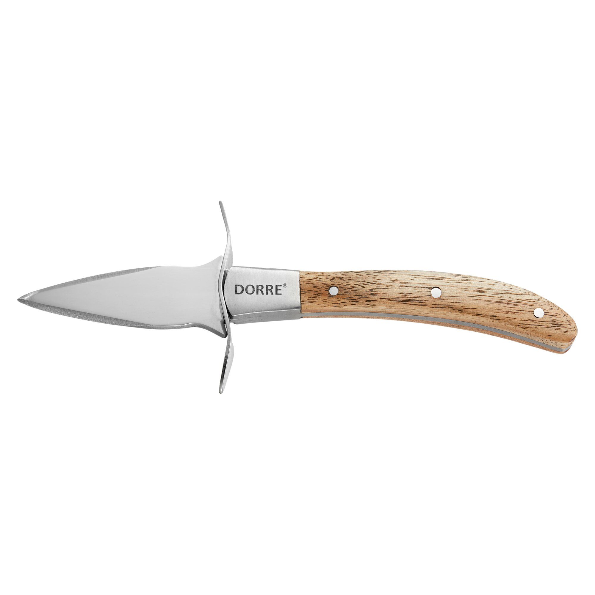 Dorre Ona østerskniv 16 cm, rustfrit stål/akacietræ