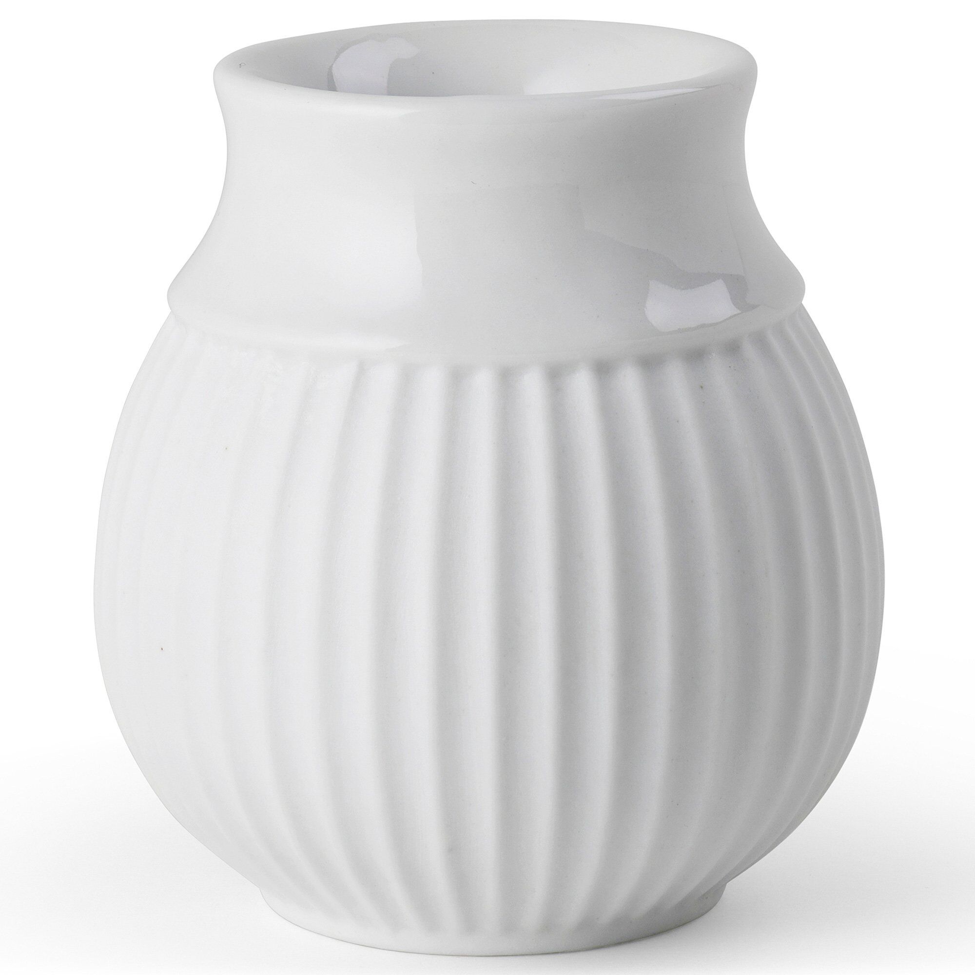 Lyngby porcelæn Curve lysestage 7 cm.