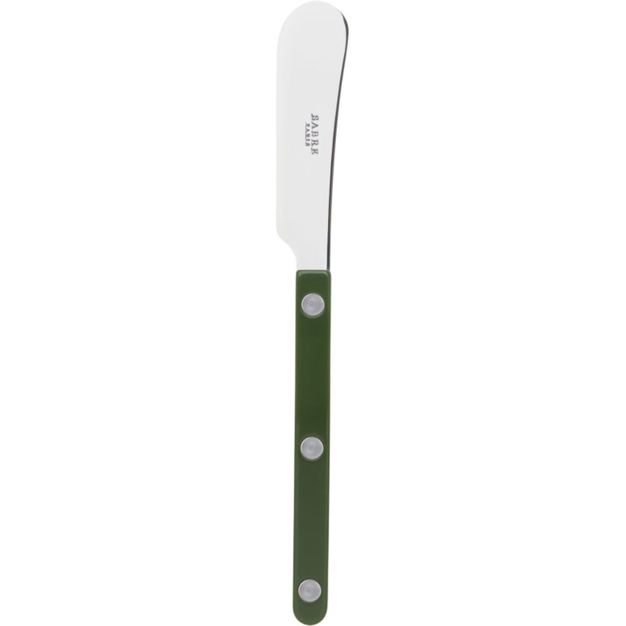 Sabre paris Bistrot Solid smørkniv 14 cm, grøn