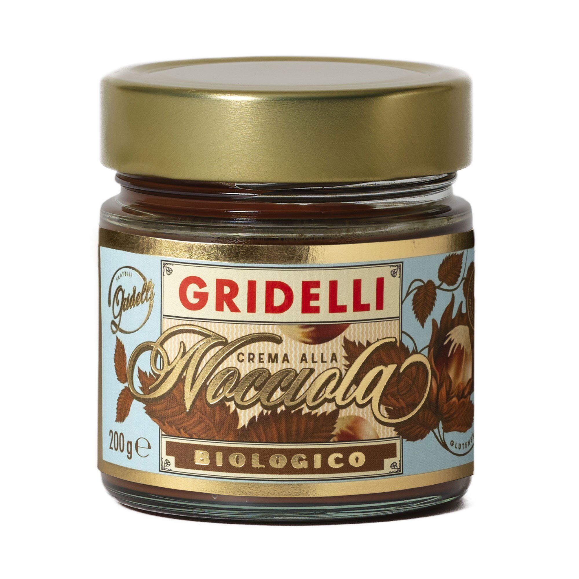 Fratelli gridelli Crema Alla Nocciola hasselnøddecreme 200 g