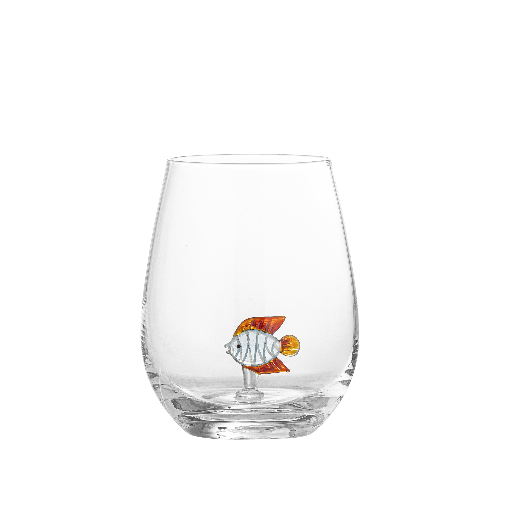 BLOOMINGVILLE Misa drikkeglas, m. fisk - klar glas