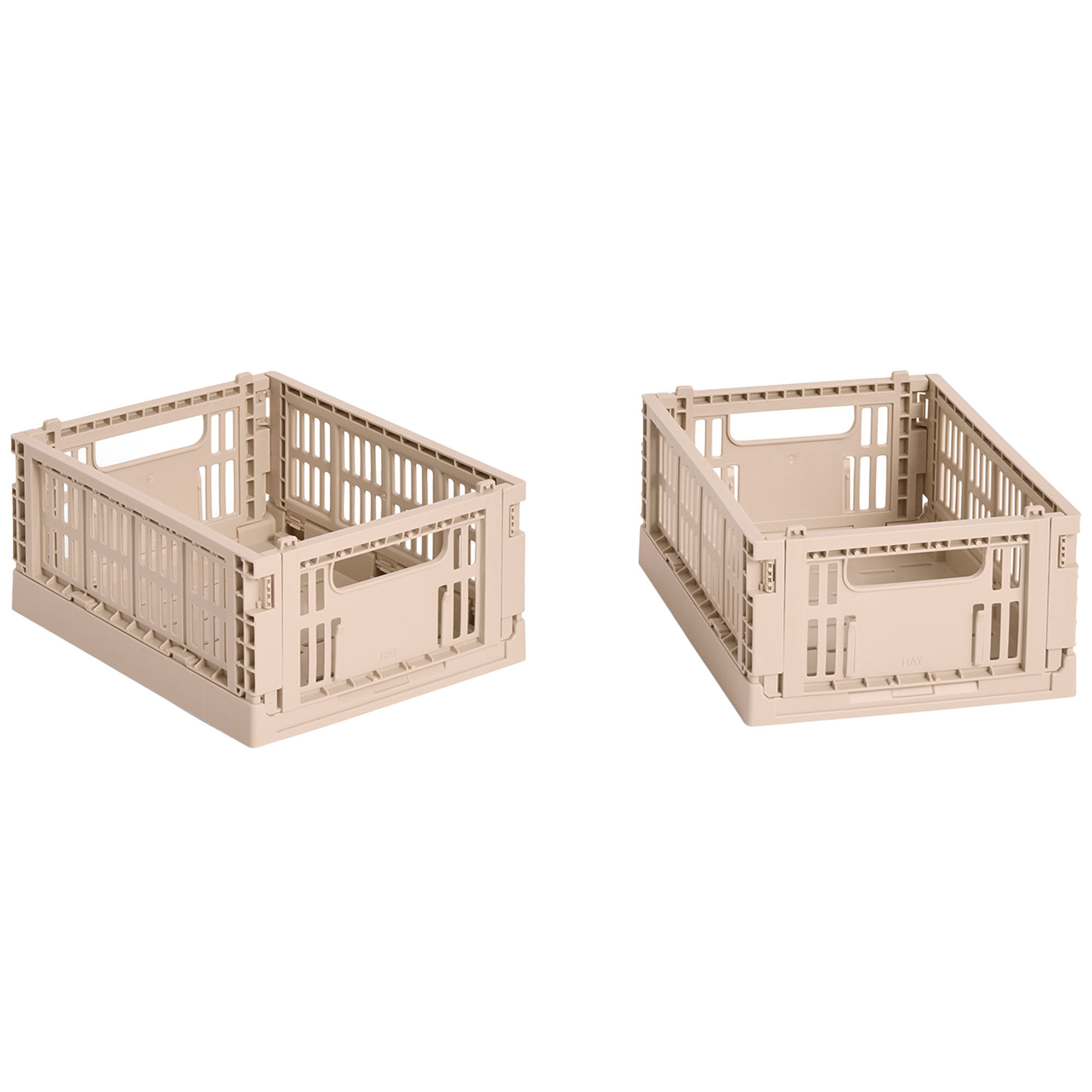 HAY Colour Crate Mini Opbevaringskasse, powder, 2 stk.